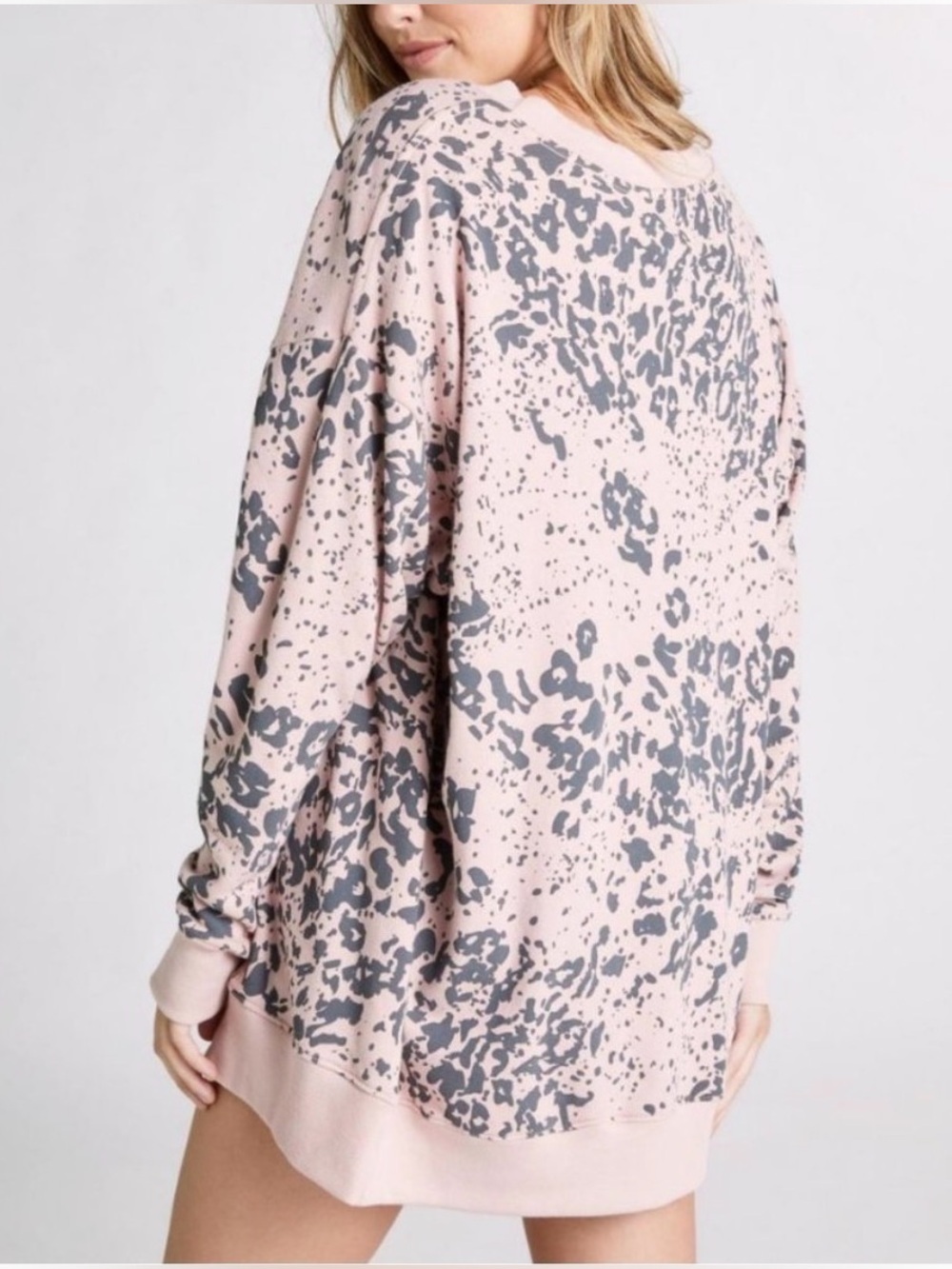 Wildfox Jungle Cat Oversized Roadtrip Sweatshirt